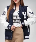 Yonsei University Inspired Varsity Jacket – Classic College Letterman Style - Image 3