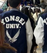Yonsei University Inspired Varsity Jacket – Classic College Letterman Style - Image 4