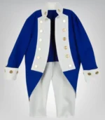 Deluxe Kids American Revolutionary War Style Uniform Jacket