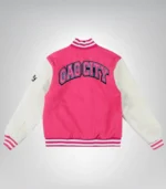 Gag City Inspired Women’s Pink Varsity Jacket - Image 2