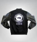 Black Panther Party Inspired Varsity Style Jacket - Image 2