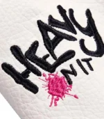 Gag City Inspired Women’s Pink Varsity Jacket - Image 3