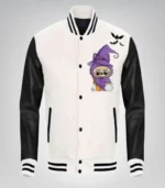 Labubu Inspired Halloween Trick-or-Treat Varsity Jacket