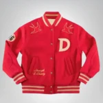 Captain Maggie Quinn Inspired Red Varsity Jacket – Going Dutch Style