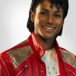 Michael film Jaafar Jackson MJ red leather jacket inspired by iconic style