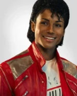 Michael film Jaafar Jackson MJ red leather jacket inspired by iconic style
