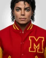 Men’s Michael Jackson Letterman Bomber Jacket