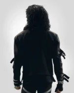 Belted jacket worn by Jaafar Jackson in the Michael 2026 film