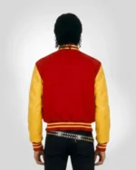 Varsity-style bomber jacket based on Michael Jackson's classic look